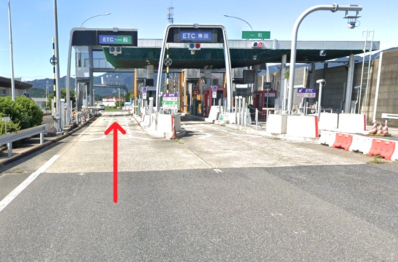 トクラス ショールーム三重までの車の経路