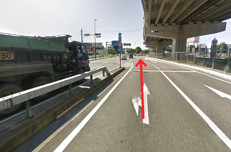 トクラス ショールーム福岡までの車の経路
