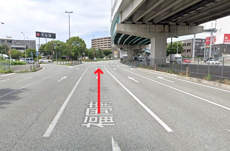 トクラス ショールーム福岡までの車の経路