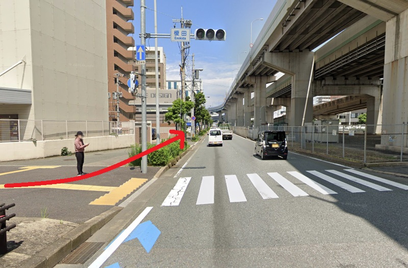 トクラス ショールーム福岡までの徒歩経路