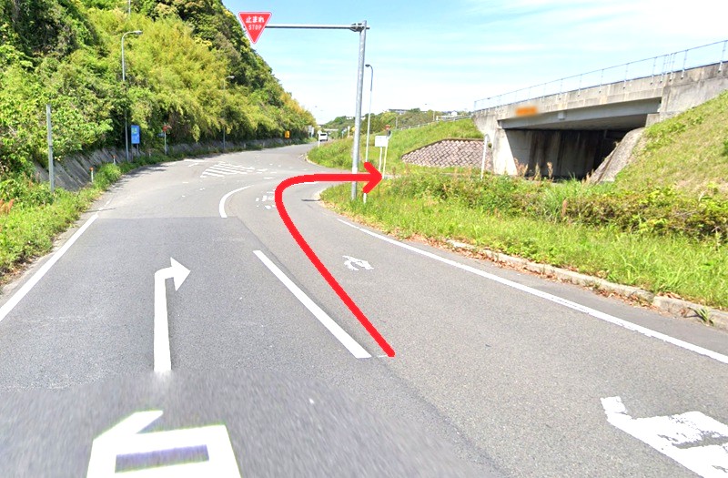 トクラス ショールーム鹿児島までの車の経路