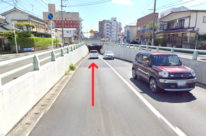 トクラス ショールーム鹿児島までの車の経路