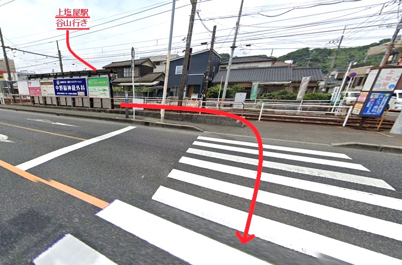 トクラス ショールーム鹿児島までの徒歩経路