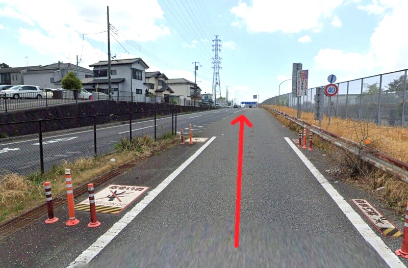 トクラス ショールーム千葉までの車の経路