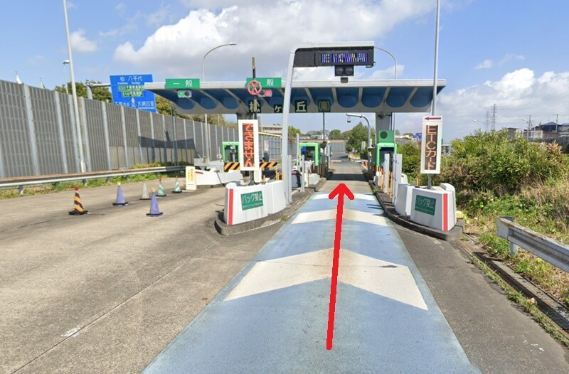 トクラス ショールーム千葉までの車の経路