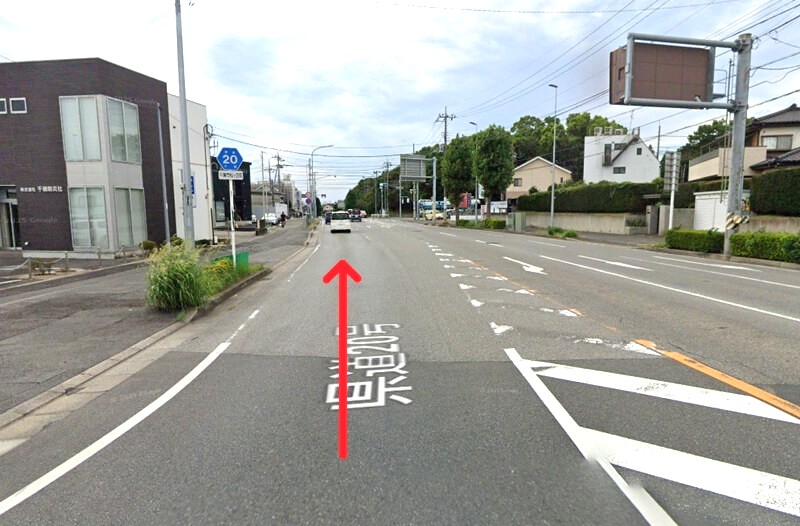 トクラス ショールーム千葉までの車の経路