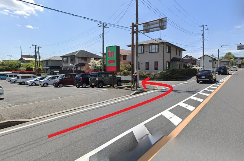 トクラス ショールーム千葉までの車の経路