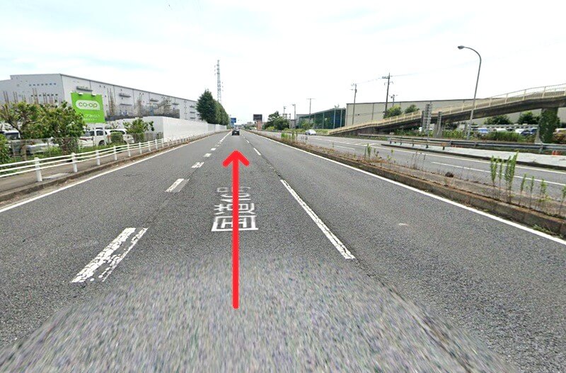 トクラス ショールーム柏までの車の経路