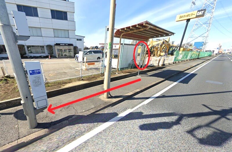 トクラス ショールーム柏までの徒歩経路