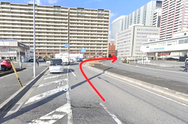 トクラス ショールーム大宮までの車の経路