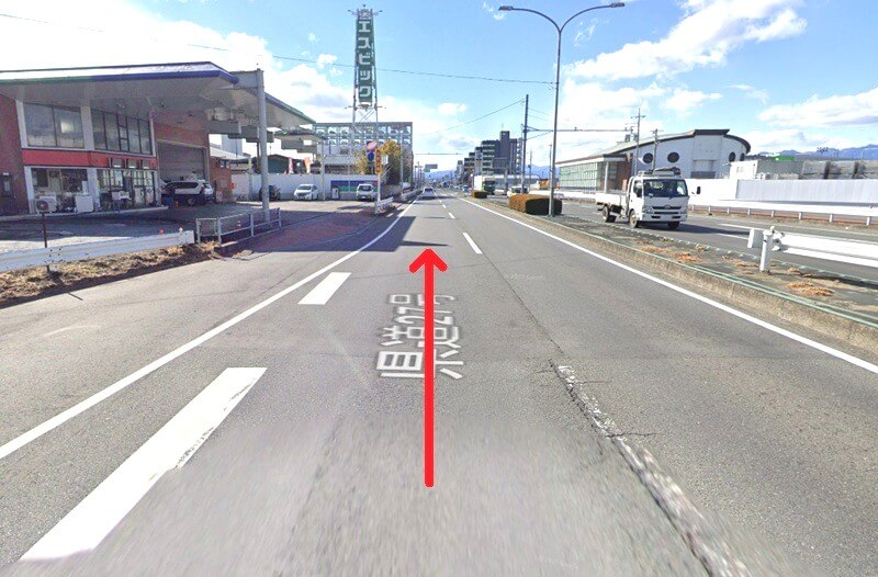 トクラス ショールーム高崎までの車の経路