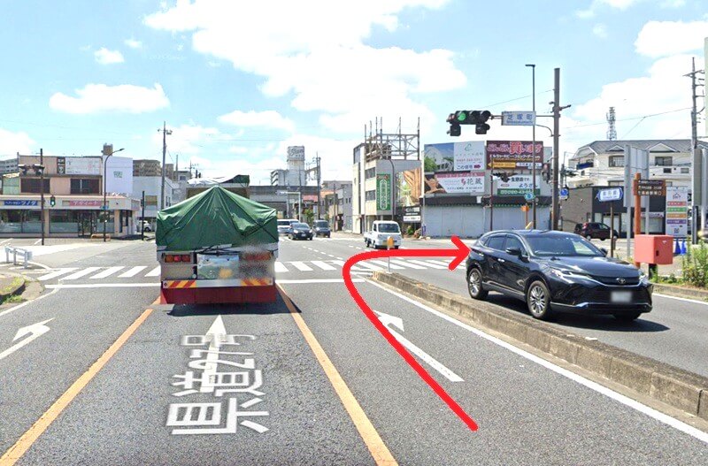 トクラス ショールーム高崎までの車の経路