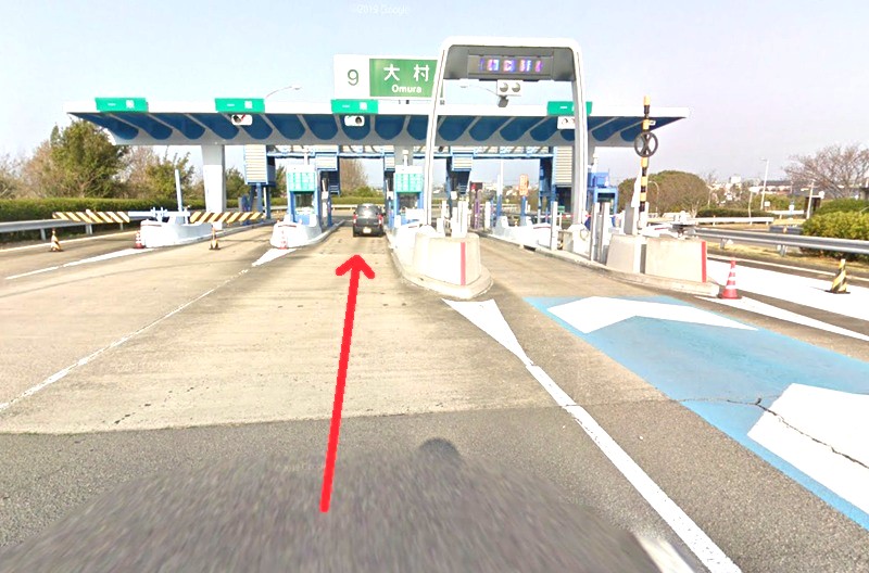 トクラス ショールーム長崎までの車の経路