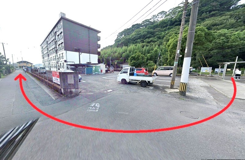 トクラス ショールーム大分（提携店）までの徒歩経路