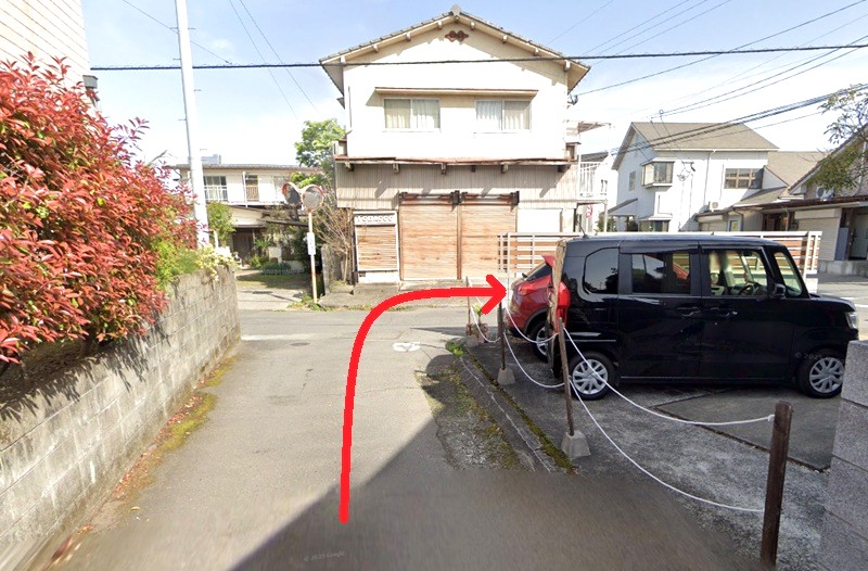 トクラス ショールーム大分（提携店）までの徒歩経路