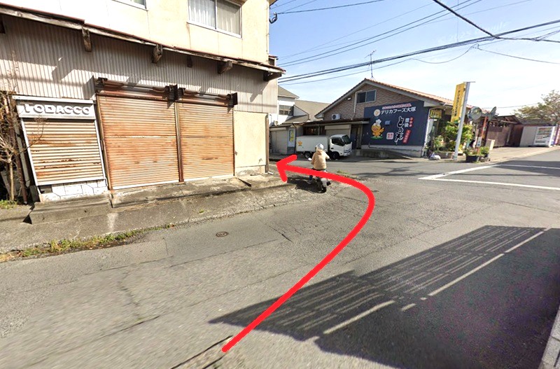 トクラス ショールーム大分（提携店）までの徒歩経路