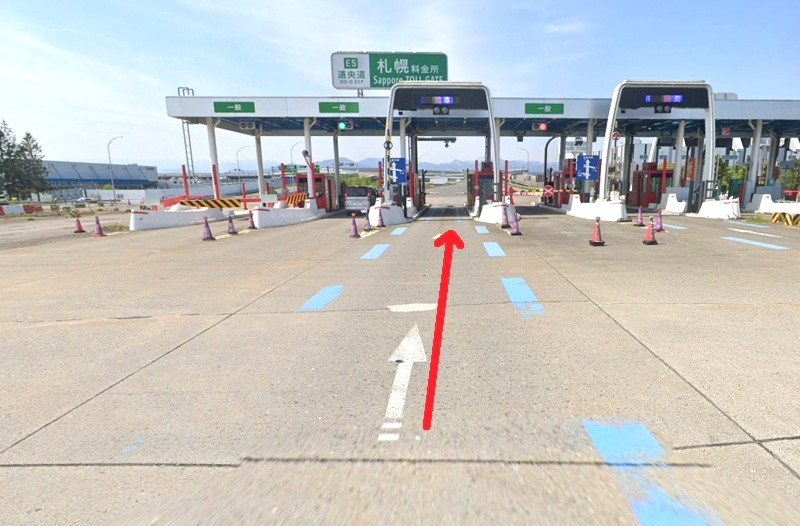 トクラス ショールーム札幌までの車の経路