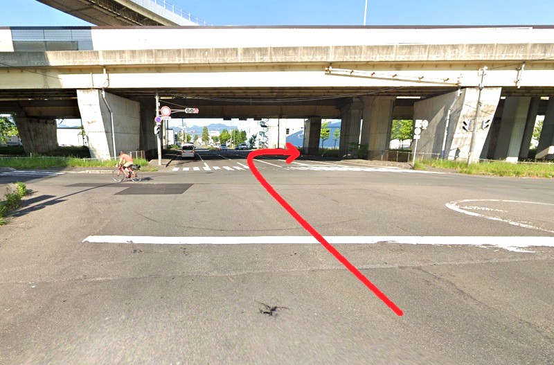トクラス ショールーム札幌までの車の経路