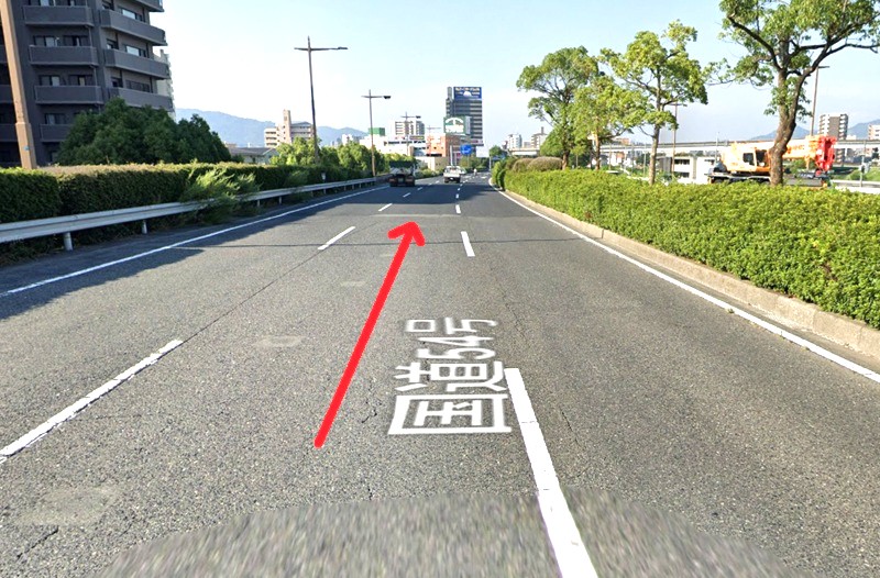 トクラス ショールーム広島までの車の経路