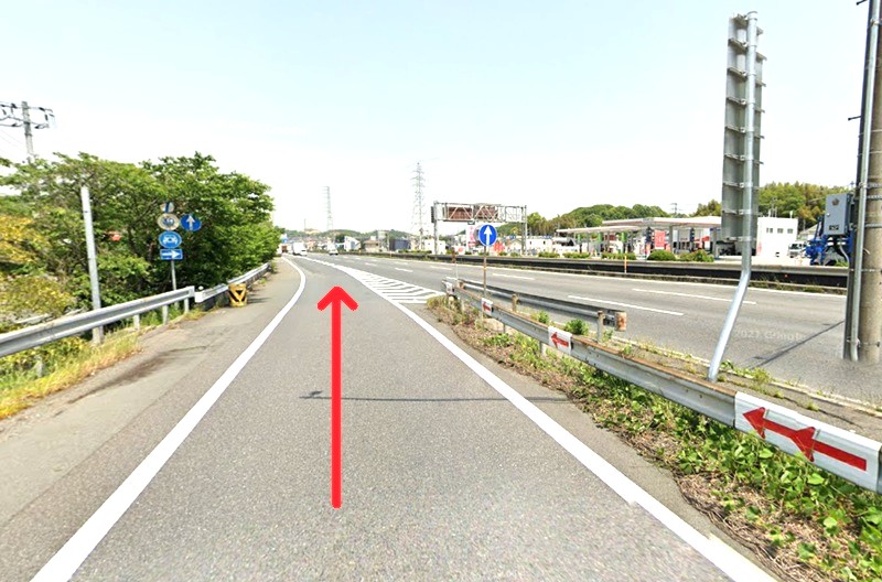 トクラス ショールーム岡山までの車の経路