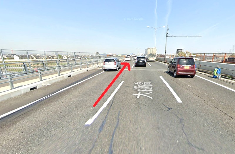 トクラス ショールーム岡山までの車の経路