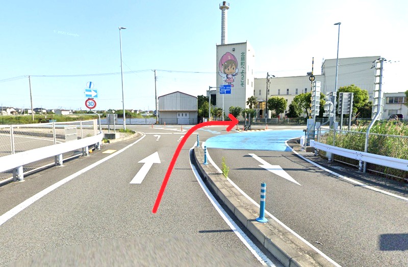 トクラス ショールーム徳島(提携店)までの車の経路