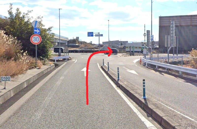 トクラス ショールーム徳島(提携店)までの車の経路