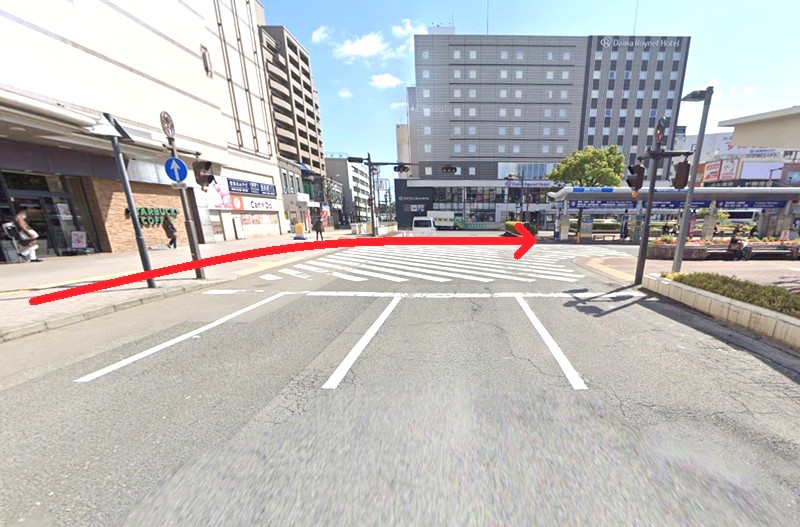 トクラス ショールーム徳島(提携店)までの徒歩経路