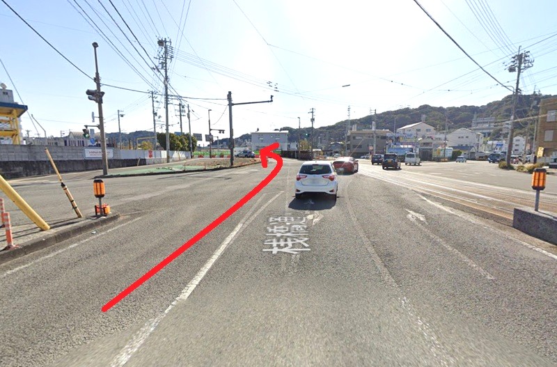 トクラス ショールーム高知（提携店）ホームプラザまでの車の経路
