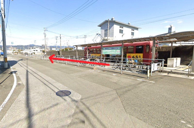 トクラス ショールーム高知（提携店）までの徒歩経路